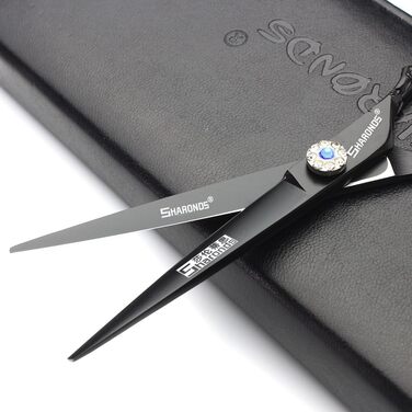 Професійні ножиці для перукарів 6/7 дюймів з візерунком троянд, комплект 2 шт., японська сталь