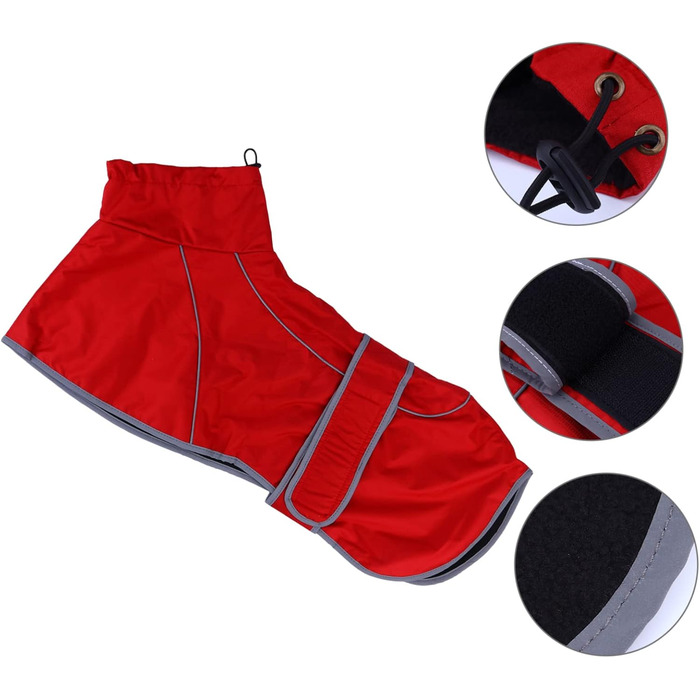 Водонепроникний дощовик для собак BESPORTBLE - надійний захист від дощу та осінньої негоди