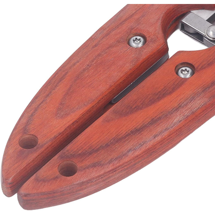 Нігтерізка для котів та собак, нержавіюча сталь, з дерев'яною ручкою, безпечна та швидка