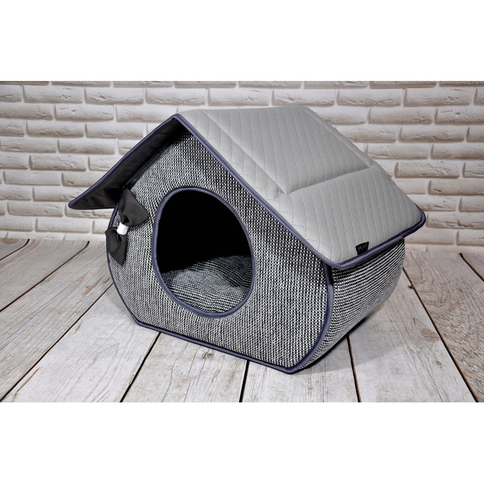 Будиночок-ліжечко SjestaPupila для собак та котів, розмір M (35x32 см)