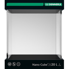 Акваріум Dennerle Nano Cube 20 л, 20x20x25 см, міні акваріум для риб