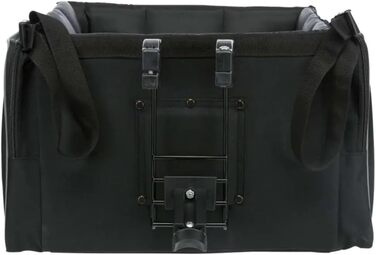 Кошик на велосипед TRIXIE Front-Box, 41x26x26 см, чорний/сірий