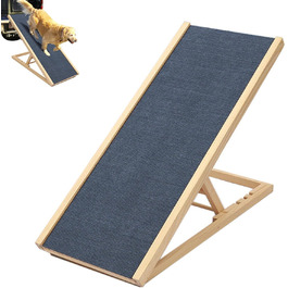 Рампа для собак DayPlus – для авто, ліжка, дивана. Дерев'яна, складана, до 150 кг (70x35см)