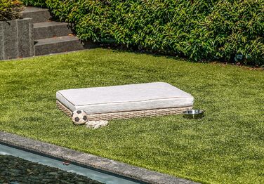 Greemotion лежанка для собак з поліротангу з подушкою, 95 x 15 x 65 см (M)