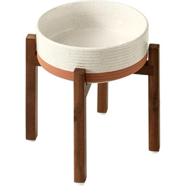 колір: окрема чаша + підставка - ванільно-білий