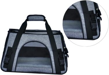 VERDANVERSE Трансферна переноска для котів та маленьких собак - дихаюча, зручна, для подорожей