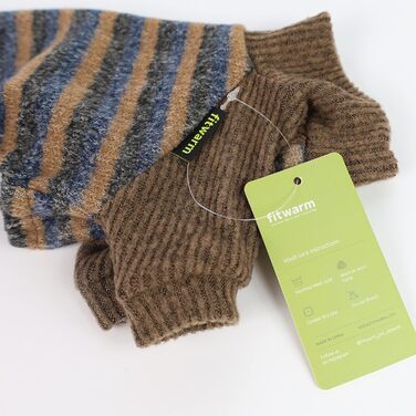 Теплий одяг для собак Fitwarm: светр-піжама з ролетним коміром, коричневий, розмір L