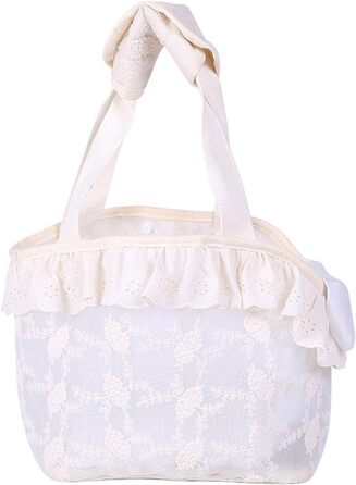 Сумка-переноска для собак маленьких порід до 5 кг, біла, S. Дихаючий рюкзак для собак, сумочка для транспортування