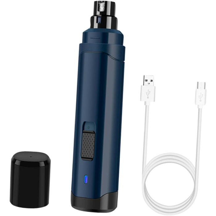 Електричний шліфувальник нігтів для домашніх тварин Milisten USB. Безшумний триммер для собак та котів. Безпечний та швидкий догляд за кігтями.