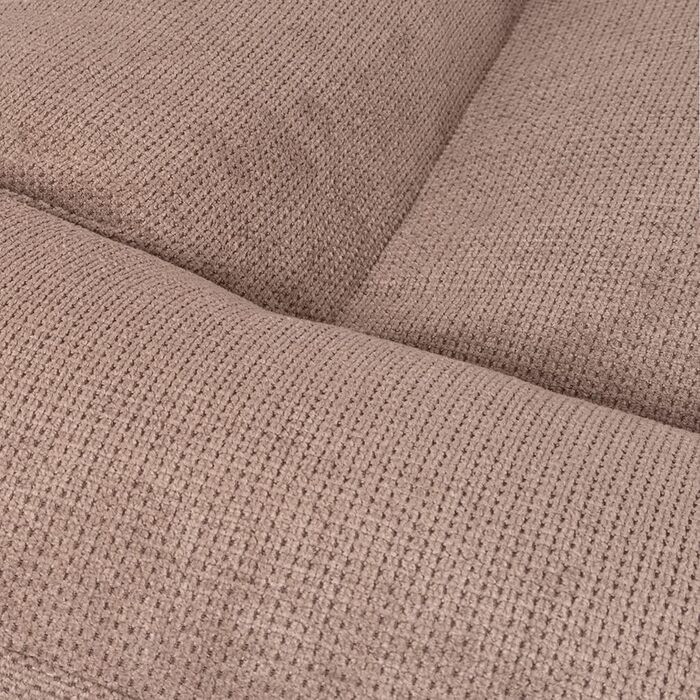 Ортопедичне собаче ліжко Knuffelwuff Sofia з велюру, 100 x 80 см, бежеве. Знімний, пральний чохол. Для собак великих, середніх та маленьких порід.