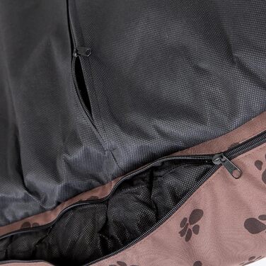 Диван для собак HobbyDog King, 84 x 65 см, світло-коричневий