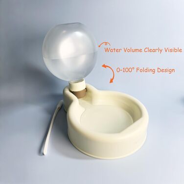 Водяна пляшка для тварин Outdoor, портативний диспенсер для води для собак, складана пляшка для прогулянок