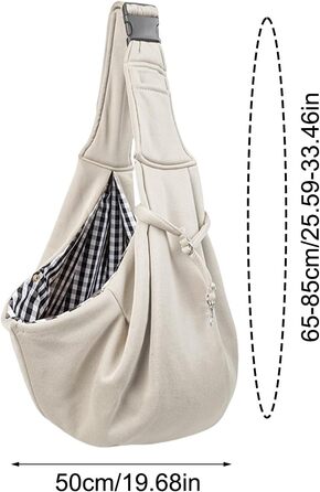 Шлейка для цуценят Sghtil, дихаюча, з регульованими ременями, для прогулянок та походів, бежева