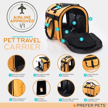 Переноска для тварин Befavorgen Pets Travel Gear 312tang Hideaway Duffle, середнього розміру