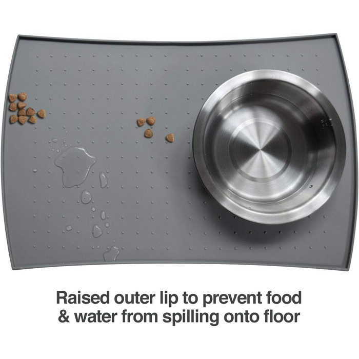 Килимок для відпочинку PetFusion Napfunterlage, сірий, 61 x 41 x 1 см