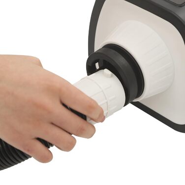 Пылесос для шерсти собак и кошек с LED-дисплеем и сенсорным управлением, 9 скоростей, вентиляция и регулировка температуры, 3 насадки, для зоомагазинов и ветеринарных клиник (черный)