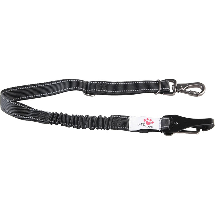Безпечний поводок для собак Tapylove 3-в-1: автоповодок-банджі, регульований (62-92 см), сумісний з Isofix, з сумкою