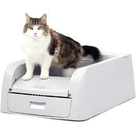 PetSafe ScoopFree автоматичний туалет для котів із грудкуватим наповнювачем, самочистка, контроль запаху, для однієї чи кількох кішок