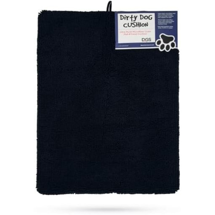 Подушка для собак Dirty Dog Cushion L, розмір 78x55 см (чорний, 109x69 см)