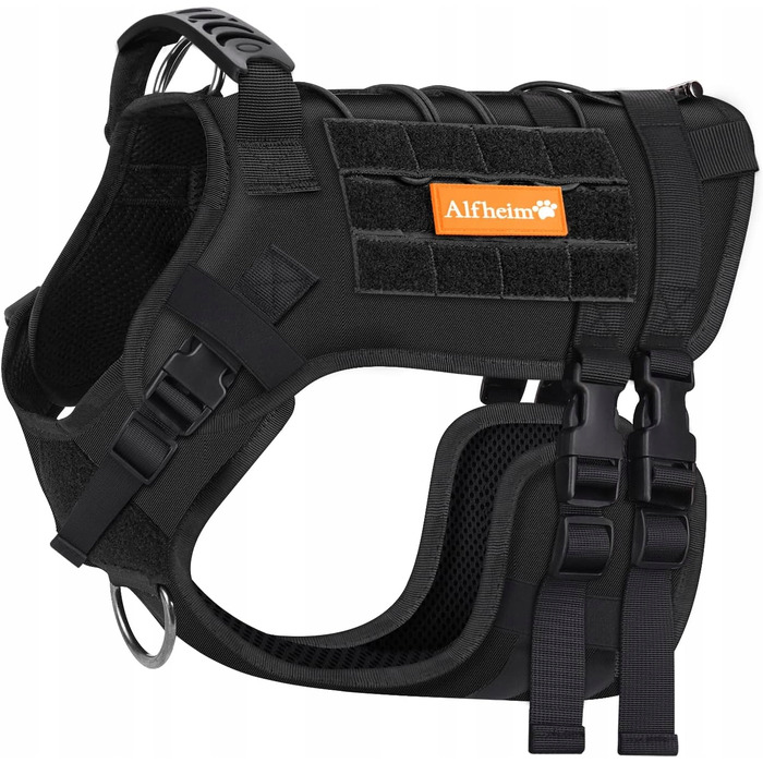 Шлейка для собак з м'якою ручкою, анти-тягнення, дихаюча сітка (розмір: S/M)