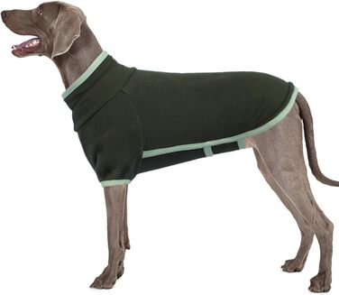 Пуловер для собак маленьких порід, Чихуахуа, Французький бульдог. Зимовий одяг для собак (XL, хакі)