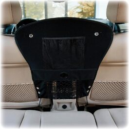 Сітчаста бар'єра для собак K&H Pet Products: безпека та комфорт у подорожах, чорна, 58 x 61 см