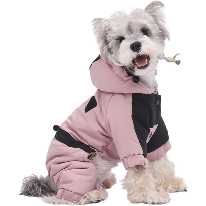 Зимовий теплий пуховик для собак, для активного відпочинку, прогулянок, холодної погоди, різних порід, тепла зимова одіяння для тварин, білий (D, L.)