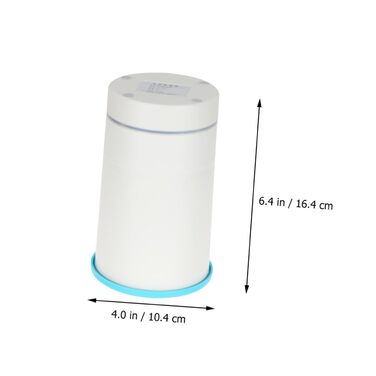 Автоматичний мийка лап для собак Minkissy з USB - ротаційний масажер для маленьких собак, блакитний та білий