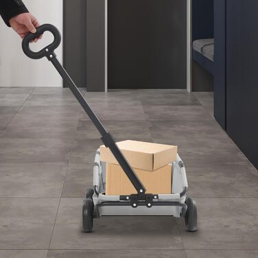 Візок для собак та котів, складаний, сірий, до 10 кг, 86 x 51 x 35 см