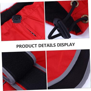 Водонепроникний дощовик для собак BESPORTBLE - надійний захист від дощу та вітру. Регульований дощовик для собак, підходить для прогулянок восени та в дощову погоду.