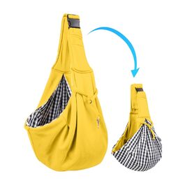 Сумка-переноска для собак, ручна, безпечна, дихаюча, для маленьких собак та котів, з регульованим ременем, для прогулянок та подорожей