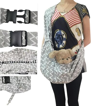 Сумка-переноска для собак та котів, сіра, 4,5 кг, для прогулянок та активного відпочинку