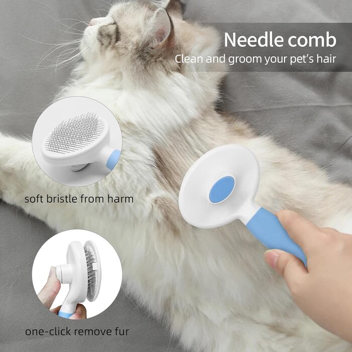 Набір щіток для тварин 5 шт. для видалення шерсті з меблів, щітки для собак та котів з довгою та короткою шерстю, ролики для видалення ворсу для дивану, ліжка, багаторазовий двосторонній набір