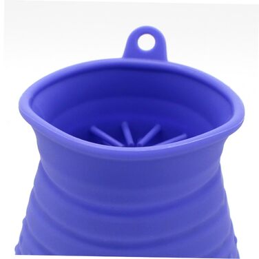 Миска для миття та масажу лап INOOMP для собак та котів з силікону з шипами. Засіб для гігієни лап домашніх тварин для дому та подорожей.