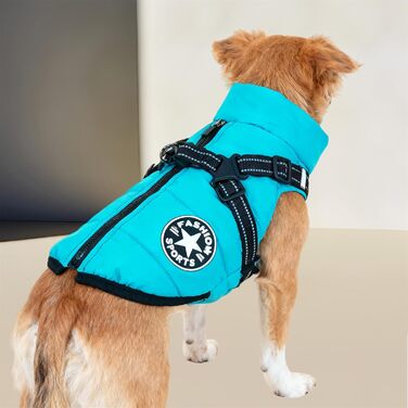 Зимовий одяг для собак, тепла куртка 3-в-1, водонепроникна, вітронепроникна, куртка для собак, для маленьких, середніх та великих собак, фіолетовий, розмір 5XL