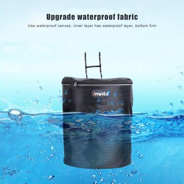 Кошик на кермо велосипеда, передній, складний | Кошик для велосипеда | Легкий монтаж, знімна корзина-сумка для самокатів, балансувальних велосипедів, собак, пікніків, покупок