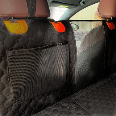 Подовжувач сидіння заднього ряду, чохол для автосидіння для собак, надувний матрац для кемпінгу, гамак, туристичне ліжко, не надувний матрац для авто, SUV, вантажівка, чорний