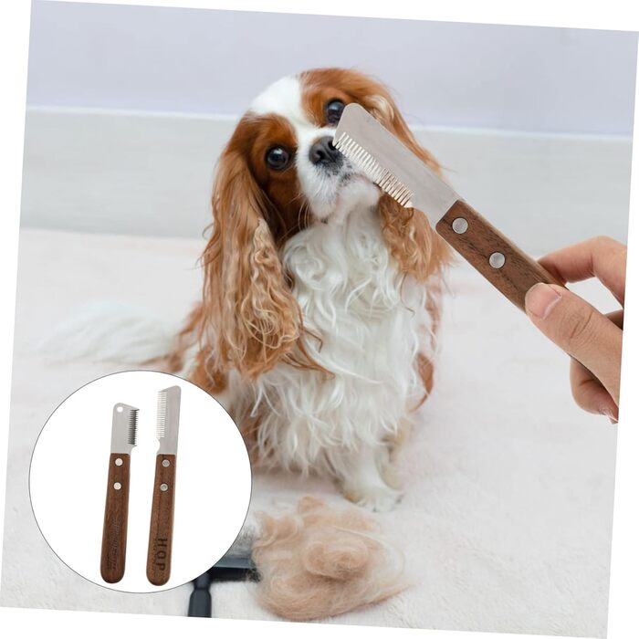 Щітка Tierhaar для собак: видаляє підшерсток, розплутує, видаляє відмерле волосся без виривання