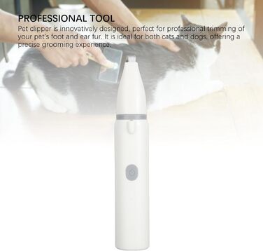 Професійний триммер для тварин SIXRUN: тиха акумуляторна машинка для собак та котів