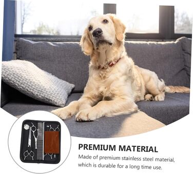 Ножиці для стрижки собак Sosoport: професійні ножиці для грумінгу з нержавіючої сталі