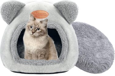Кіт-будинок ТоКінЦен: миючий, для котів, кроликів, собак та інших дрібних тварин (сірий)