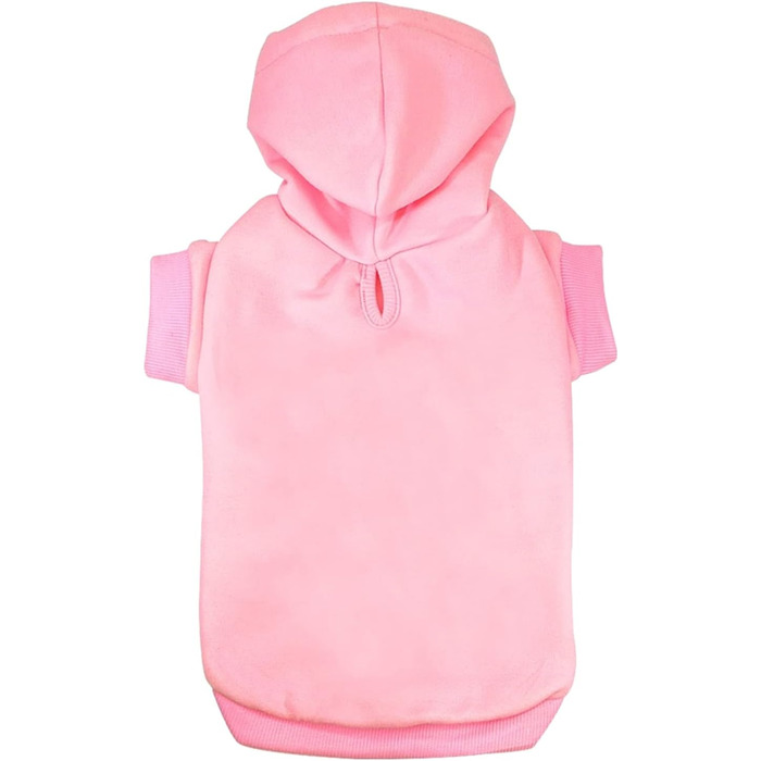 Пуловер для собак, рожевий, розмір S: теплий та стильний одяг для маленьких та великих собак