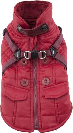 Пупа Вікес, Вінтерманте - зимова шапка з помпоном (червона)