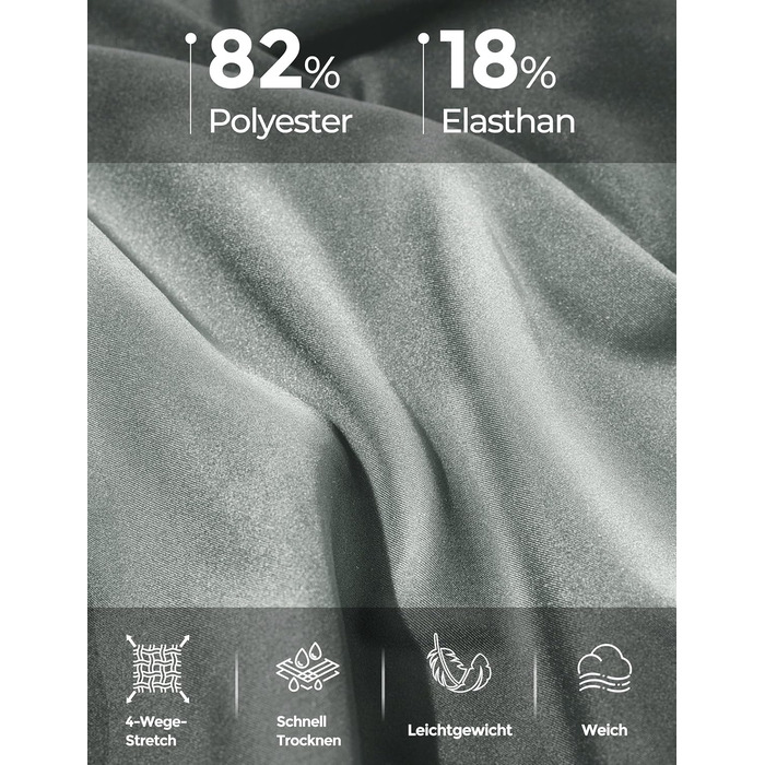 Легінси для верхової їзди для дівчаток FitT4 з силіконовими колінами та футболкою, дихаючі та еластичні, для верхової школи та велосипеду (Сірий, L)