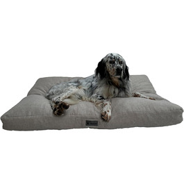 Ортопедична подушка для собак та котів, з меморі-піни, невелика, водовідштовхувальна, для суглобів, не деформується, бежева