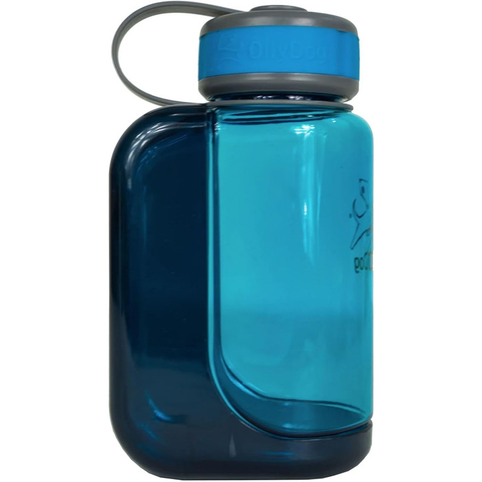 Пляшка для води OllyDog OllyBottle 600 мл, для тварин, синя