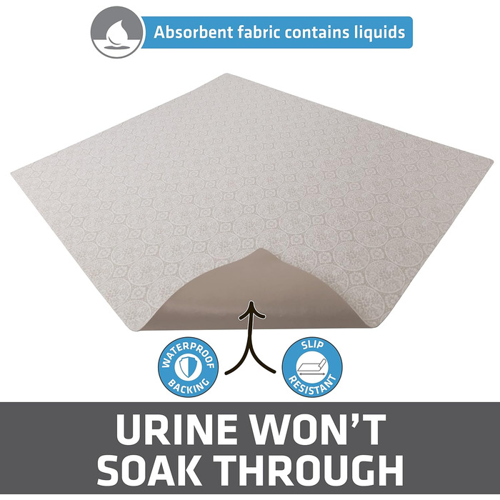 Килимок Drymate Original для котячого туалету: захист від бруду, сечі, для котів, миється, з перероблених матеріалів (США)
