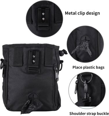 Сумка для корму для собак Tnfeeon, сумка для зберігання дрібних речей, переноска іграшок для тварин