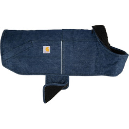 Carhartt утеплений собачий жилет із міцної водостійкої тканини, без PFAS, джинсовий, XL – куртка для собак для холодної та вітряної погоди