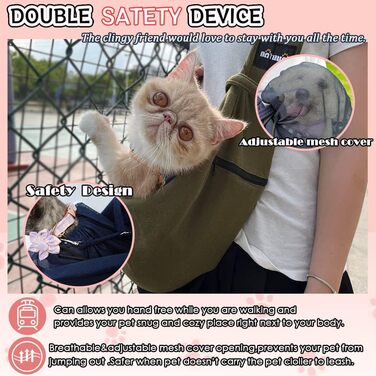 Сумка-переноска для собак NATUYA з сітчастою кишенею. Чорна, розмір Small. Сумка-переноска для собак та котів